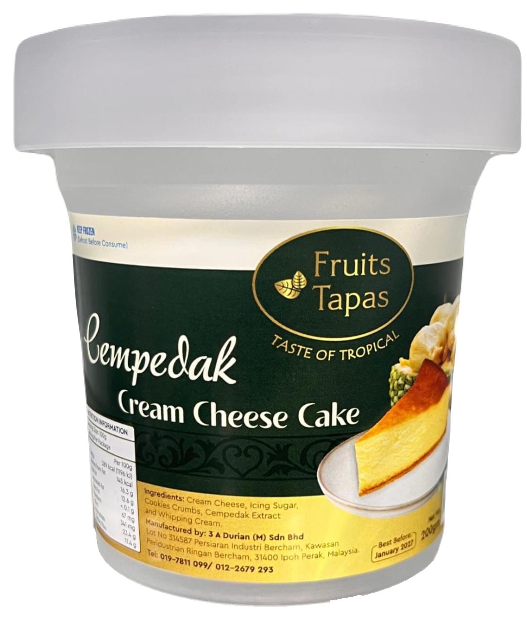 Cempedak Cream Cheese