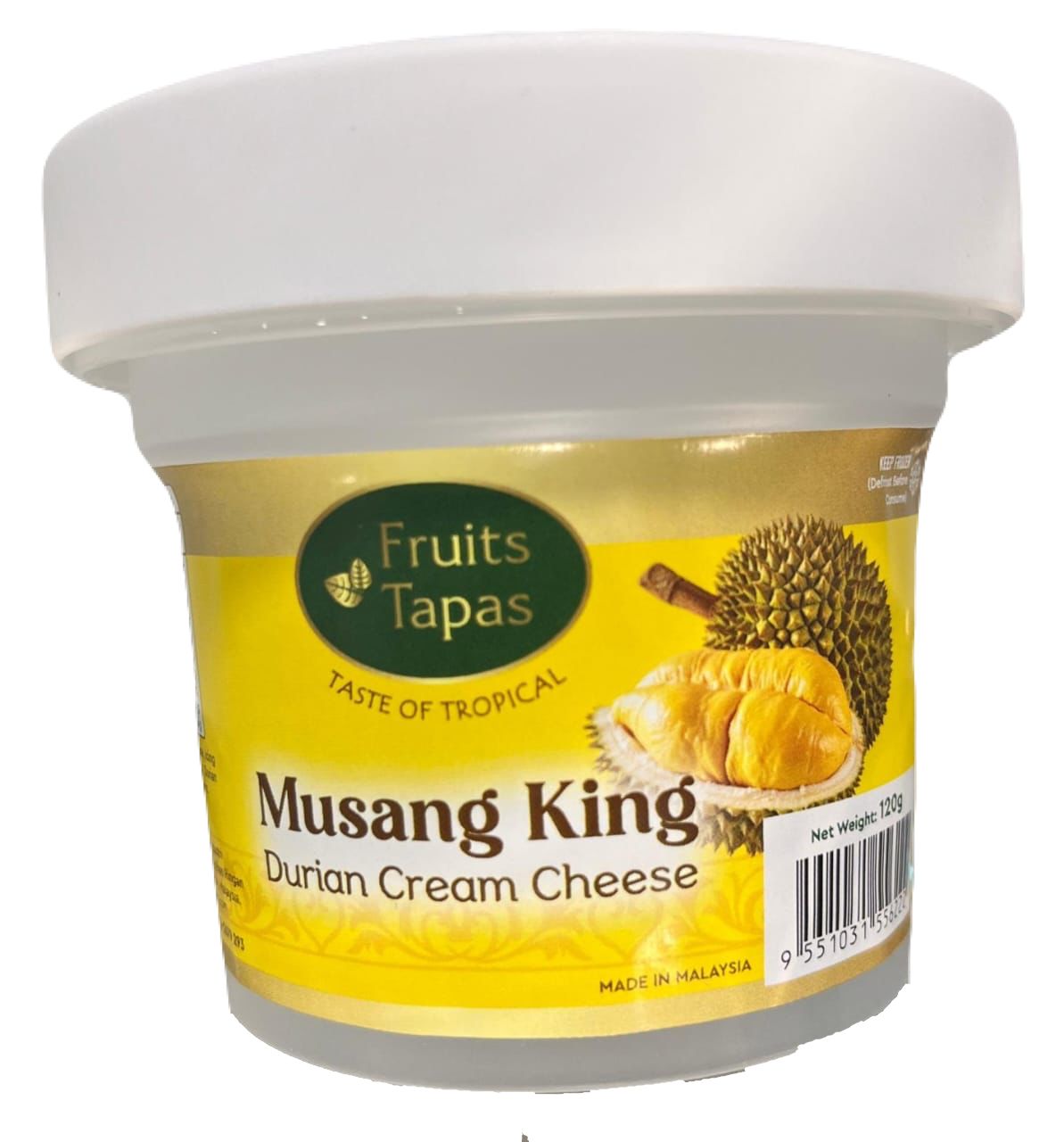 Musang King Durian Cream Cheese